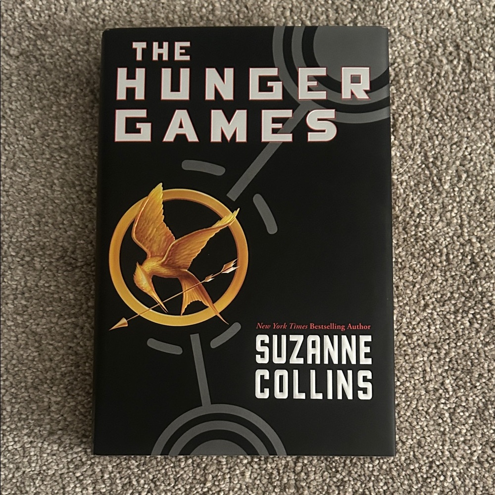 The Hunger Games by Suzanne Collins - hard cover